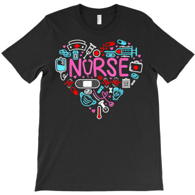 Love Nurse Cute Nurse Er Nurse Rn Nurse Cna Nurse Week 2022 T Shirt T-shirt Designed By Madeltiff