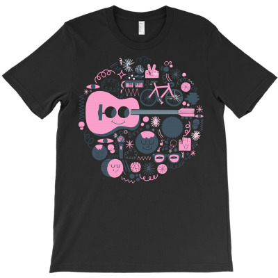 Pop Heart T-shirt Designed By Nurmala Siti