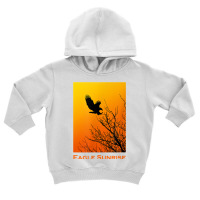 Bald Eagle Sunrise T Shirt Toddler Hoodie | Artistshot