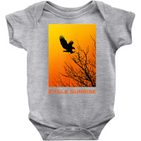 Bald Eagle Sunrise T Shirt Baby Bodysuit | Artistshot