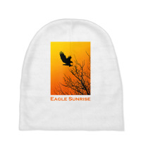 Bald Eagle Sunrise T Shirt Baby Beanies | Artistshot