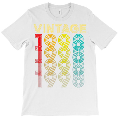 Vintage 1998 Funny 24 Years Old Men And Women 24th Birthday T Shirt T-shirt Designed By Wowi