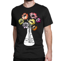 Erlenmeyer Bouquet Classic T-shirt | Artistshot