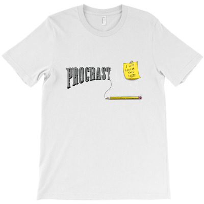 Procrast T-shirt Designed By Nurmala Siti