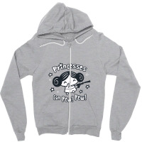 Princesses Can Pew! Pew! Too Zipper Hoodie | Artistshot