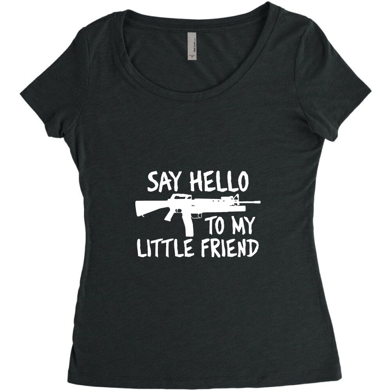 Little Friend Women's Triblend Scoop T-shirt | Artistshot