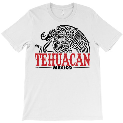 Tehuacán Mexico Eagle Retro Vintage Distressed Long Sleeve T Shirt T-shirt Designed By Annabmika