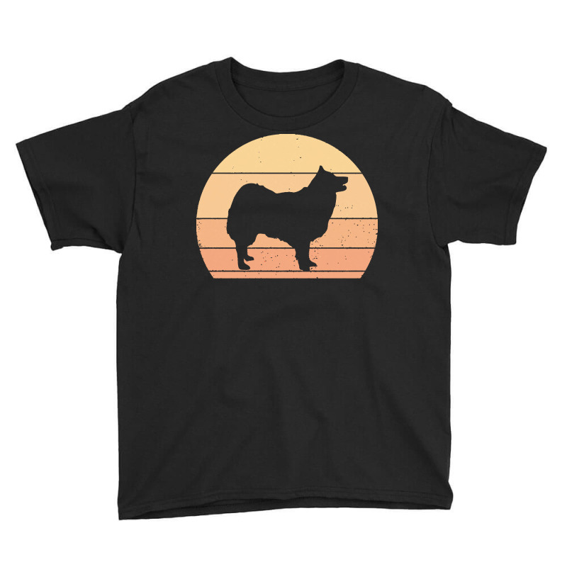 Icelandic T  Shirt Retro Sunset Icelandic Sheepdog T  Shirt Youth Tee by ondrickaarmani141 | Artistshot