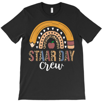 Test Staar Day Crew Mode On Teacher Testing Rainbow T Shirt T-shirt Designed By Annabmika