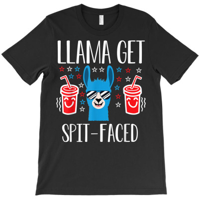 Llama Funny Cute Style Alpaca Graphic T Shirt T-shirt Designed By Rainaanik