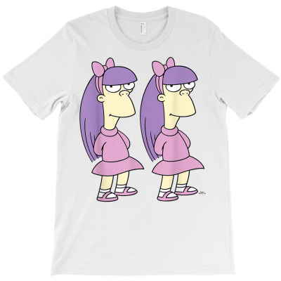 The Simpsons Sherri And Terri Twins T Shirt T-shirt Designed By Shyanneracanello