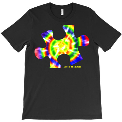 Tie Dye Autism Awareness T Shirt T-shirt Designed By Shyanneracanello