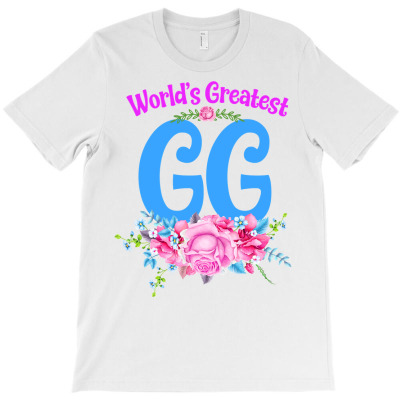 World's Greatest Gg   Grandma Sweatshirt T-shirt Designed By Dinyolani