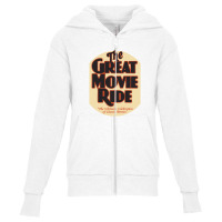 The Great Movie Ride Youth Zipper Hoodie | Artistshot