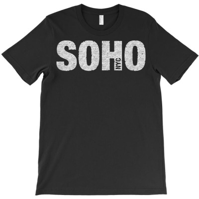 Soho New York Nyc Graphic T Shirt T-shirt Designed By Darelychilcoat1989