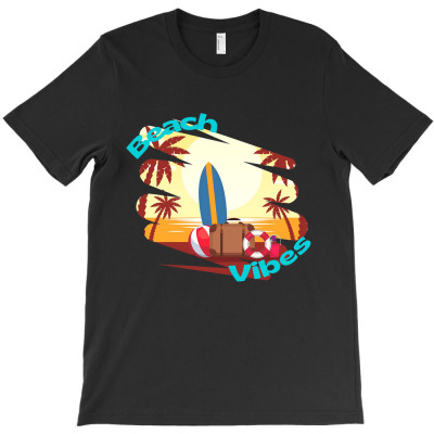 Beach Vibes T-shirt Designed By Sahid Maulana