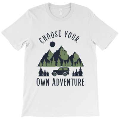 Choose Your Own Adventure T-shirt Designed By Sahid Maulana