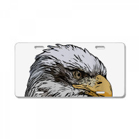 Womens Eagle Imprint American Bird Animal Retro Art Motif Bald V Neck License Plate | Artistshot