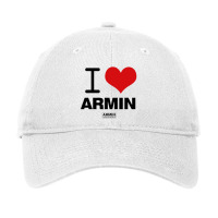 I Love Armin Armin Van Buuren Adjustable Cap | Artistshot