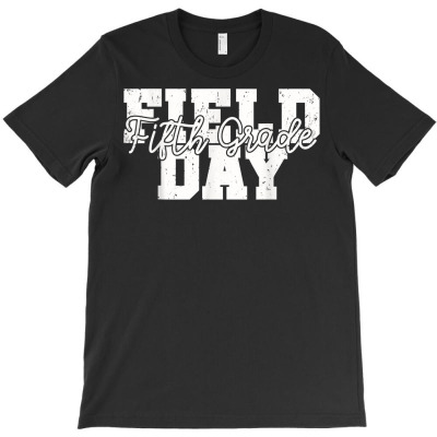 Field Day 2022 Fifth Grade School Teacher Kids Orange T Shirt T-shirt Designed By Wowi