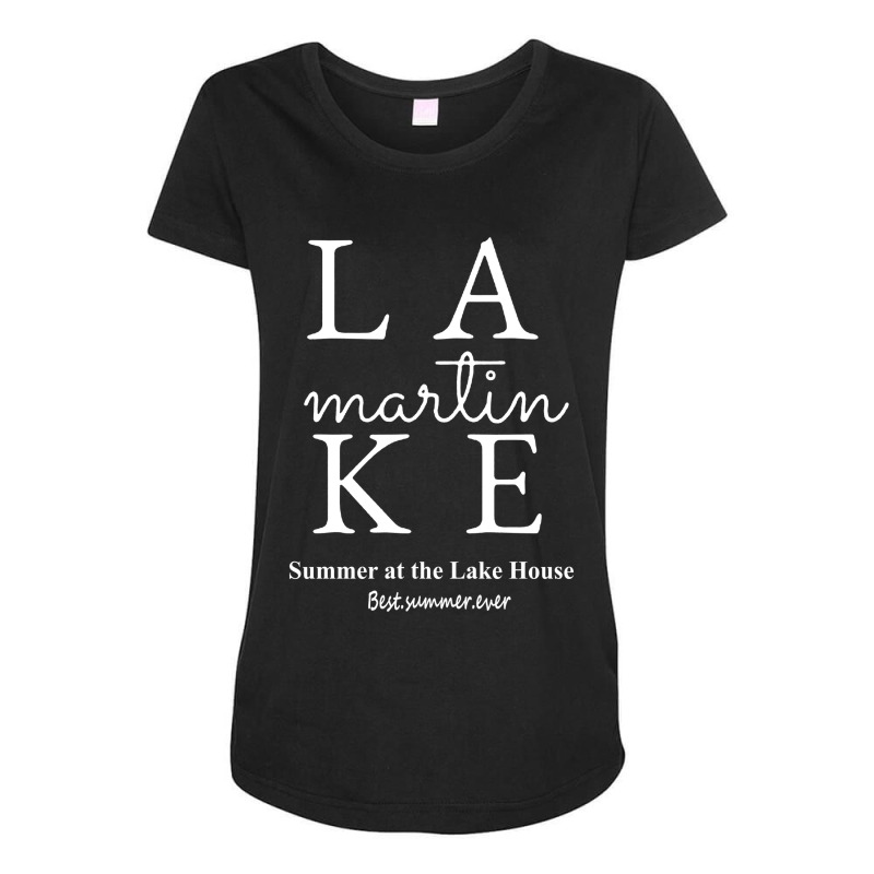 Lake Martin Maternity Scoop Neck T-shirt by Relaxa | Artistshot