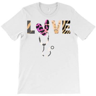 Nurse Life Rn Lpn Cna Healthcare Leopard Nurse Week 2022 T Shirt T-shirt Designed By Zoelane