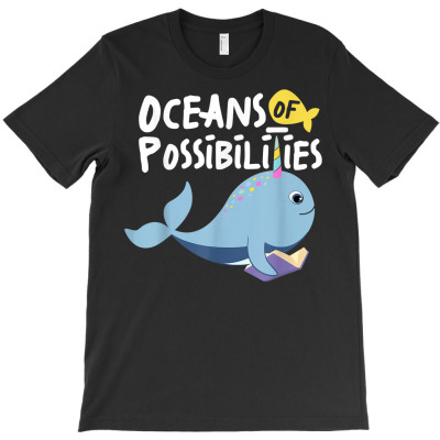 Oceans Of Possibilities Sea Animal Summer Reading 2022 T Shirt T-shirt Designed By Zoelane