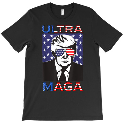 Pro Trump Ultra Maga Anti Joe Biden For Conservative T Shirt T-shirt Designed By Espermarl