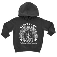 Autism Awareness Shirt Light It Up Blue Autism Awareness T Shirt Toddler Hoodie | Artistshot