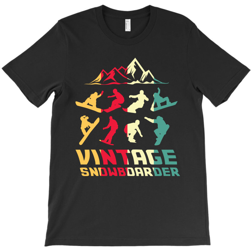 Vintage Snowboarder T-shirt | Artistshot