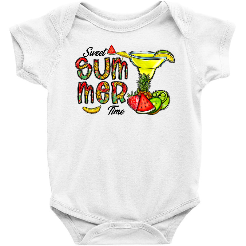 Sweet Summer Time Baby Bodysuit by CowhideDigitalArt | Artistshot