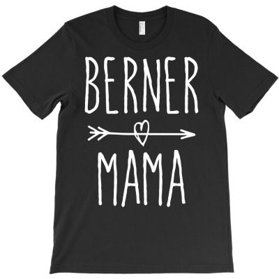 Bernese Mountain Dog Mom Gift Cute Berner Mama Long Sleeve T Shirt T-shirt Designed By Dinyolani