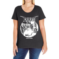 #doom Total Doom Ladies Curvy T-shirt | Artistshot