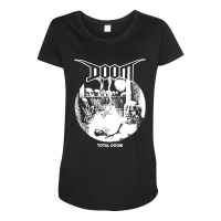 #doom Total Doom Maternity Scoop Neck T-shirt | Artistshot