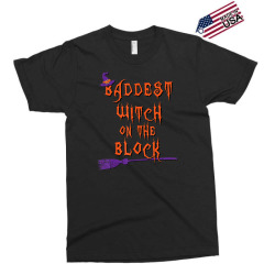 baddest witch on the block halloween witch Exclusive T-shirt | Artistshot