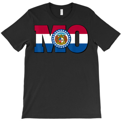 State Of Missouri Flag Mo T Shirt T-shirt Designed By Kunkka