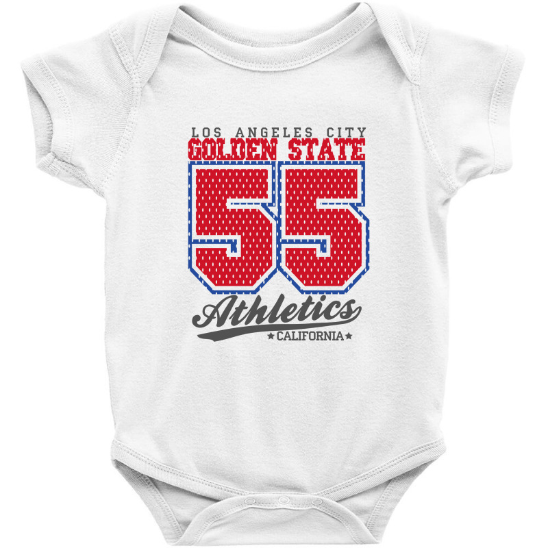 Los Angeles Sity Golden State 55 T Shirt Baby Bodysuit by Jhanafi | Artistshot