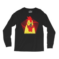 Chicken T  Shirt Screaming Rooster T  Shirt (3) Long Sleeve Shirts | Artistshot