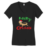 Merry Cricket Gift Women's V-neck T-shirt | Artistshot