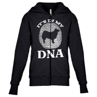 Icelandic T  Shirt Icelandic Sheepdog It`s In My D N A T  Shirt Youth Zipper Hoodie | Artistshot