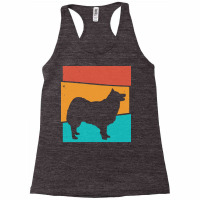 Icelandic T  Shirt Retro Dog Icelandic Sheepdog T  Shirt Racerback Tank | Artistshot