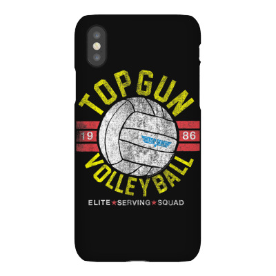 Top Gun Volleyball Iphonex Case Designed By Bariteau Hannah