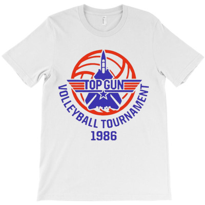 Top Gun Volleyball T-shirt Designed By Bariteau Hannah
