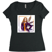 Orange Women's Triblend Scoop T-shirt | Artistshot