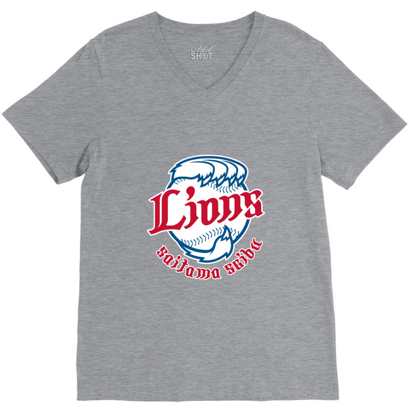 Saitama Seibu Lions V-Neck Tee by hanmar | Artistshot