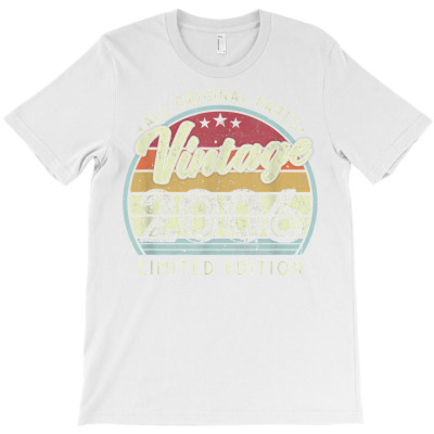 Vintage 2006 Limited Edition 16 Years Old 16th Birthday T Shirt T-shirt Designed By Riki