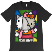 Hello Picasso Kitty T-shirt | Artistshot