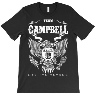 Campbell Lifetime Member T-shirt Designed By Phsl
