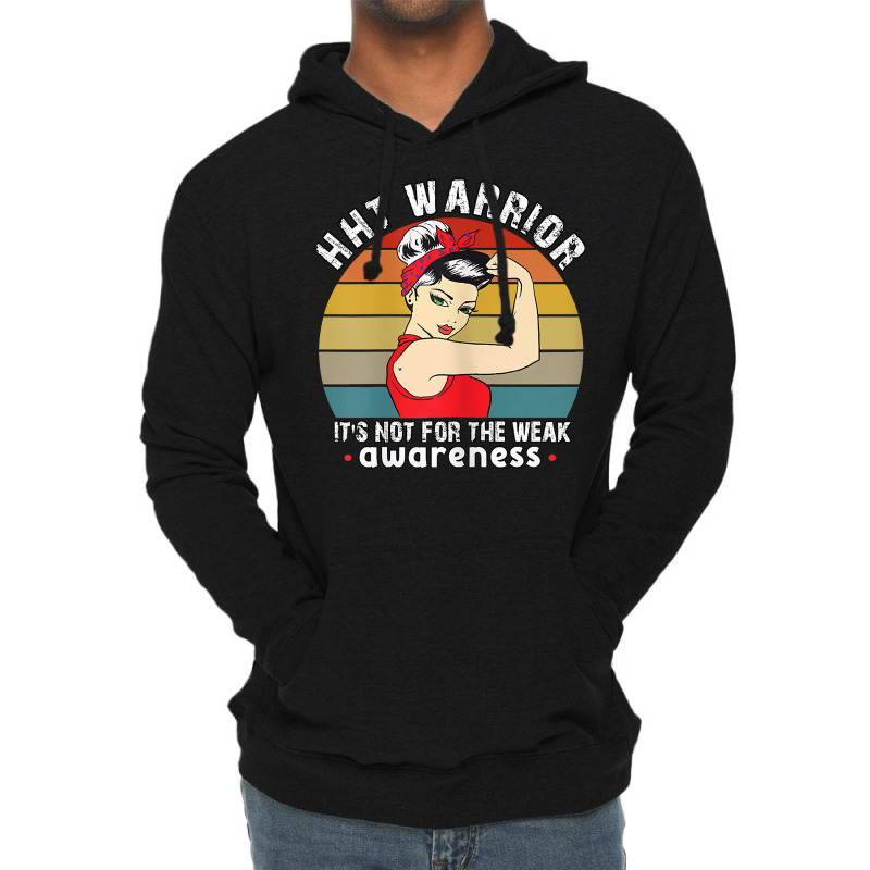 Womens Hht Warrior Women Awareness T Shirt Lightweight Hoodie | Artistshot