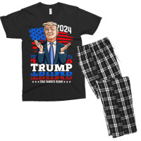 Ultra Maga 2024 Men's T-shirt Pajama Set | Artistshot